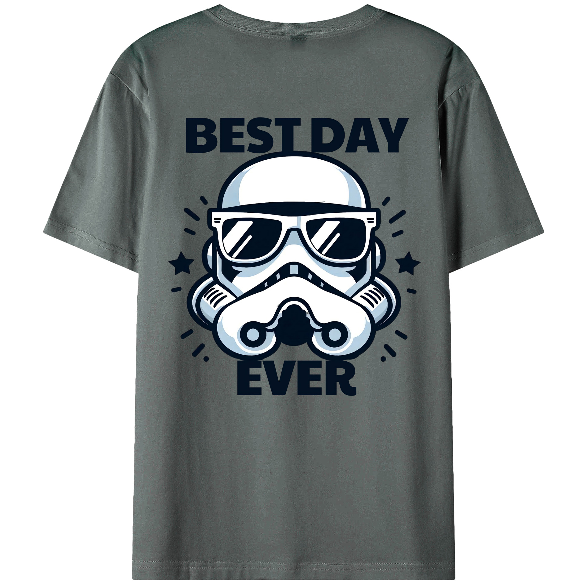 （画像用） スター・ウォーズ Star Wars 綿100％ メンズ半袖Tシャツ（バックプリント） 通気性
